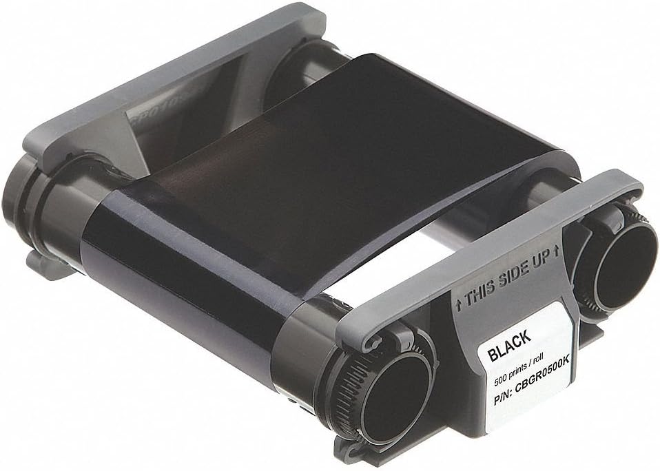 BADGY CBGR0500K / 100 200 Black Ribbon