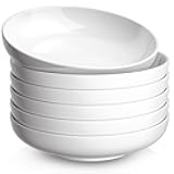Quatish 35oz Pasta Bowls Set of 6, 8.5