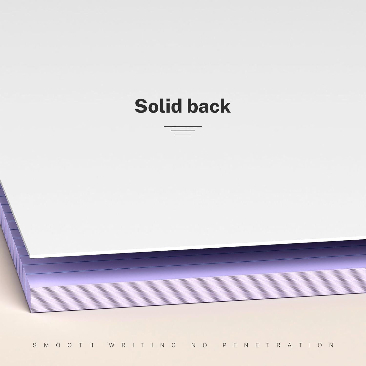 300 Sheets Purple Legal Pads 8.5 x 11 College Ruled Paper 6-Pack Note Pad Narrow Ruled 50 Sheets per Notepad Perforated Writing Pad Durable Sturdy Back 8x11 Pads of Paper - Image 6