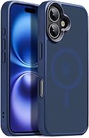 Vista 109 de Funda magnética para iPhone Air con protector de lente de cámara, protección grado militar de 10 pies, compatible con funda MagSafe Slim para iPhone