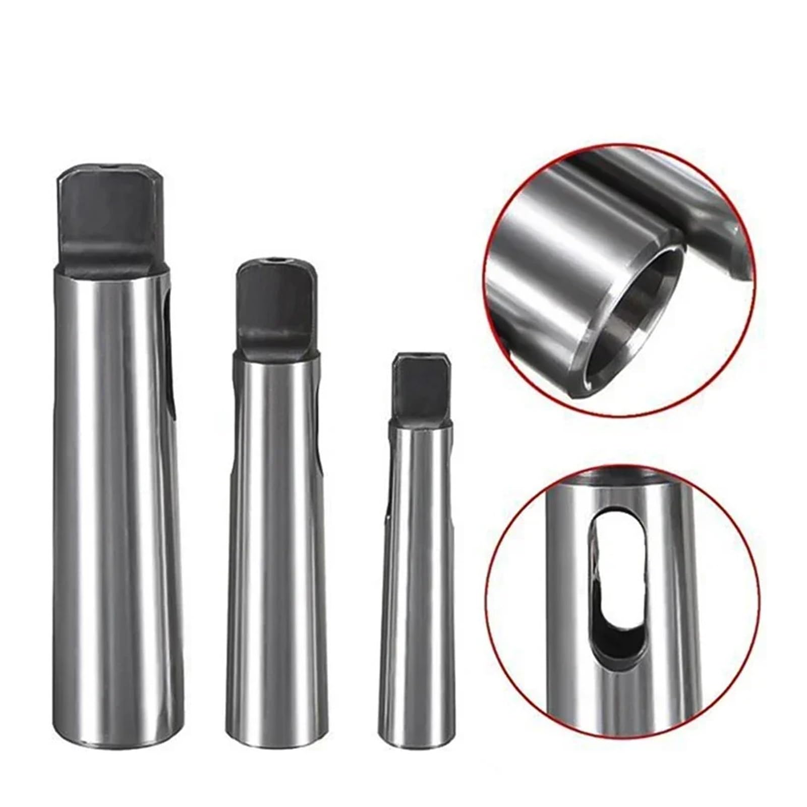 Adapter stożkowy Morse'a Tuleja redukcyjna do wiercenia MT1 MT2 MT3 MT4 MT5 MT6 Adapter wału stożkowego Morse(MT2-MT1)