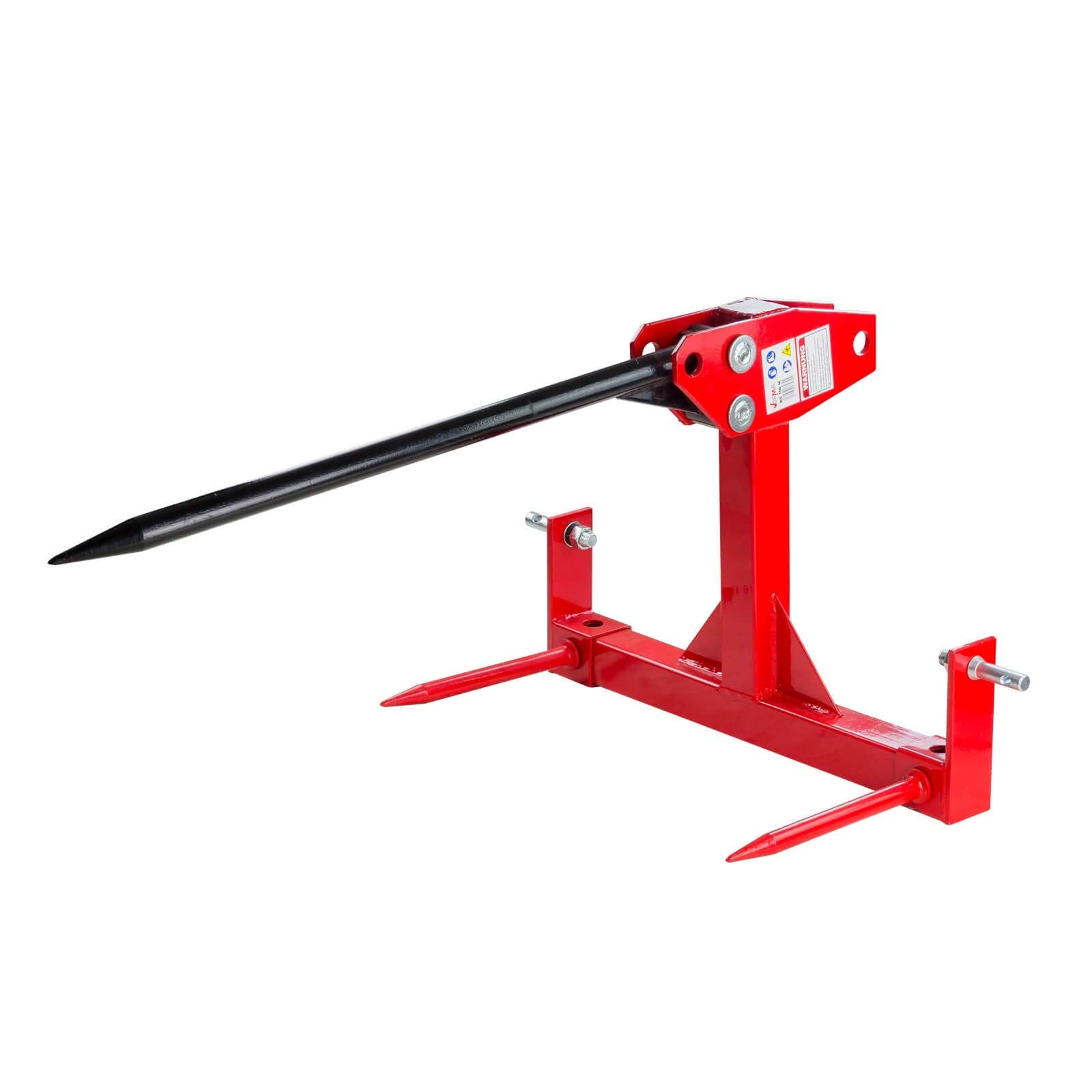 DEMA Ballenspieß 100 cm, Ballengabel, Ballenzinken, Ballenzinken für Traktor & Schlepper, Frontladerzinken, Frontladergabel, robust, Landwirtschaft, Profi