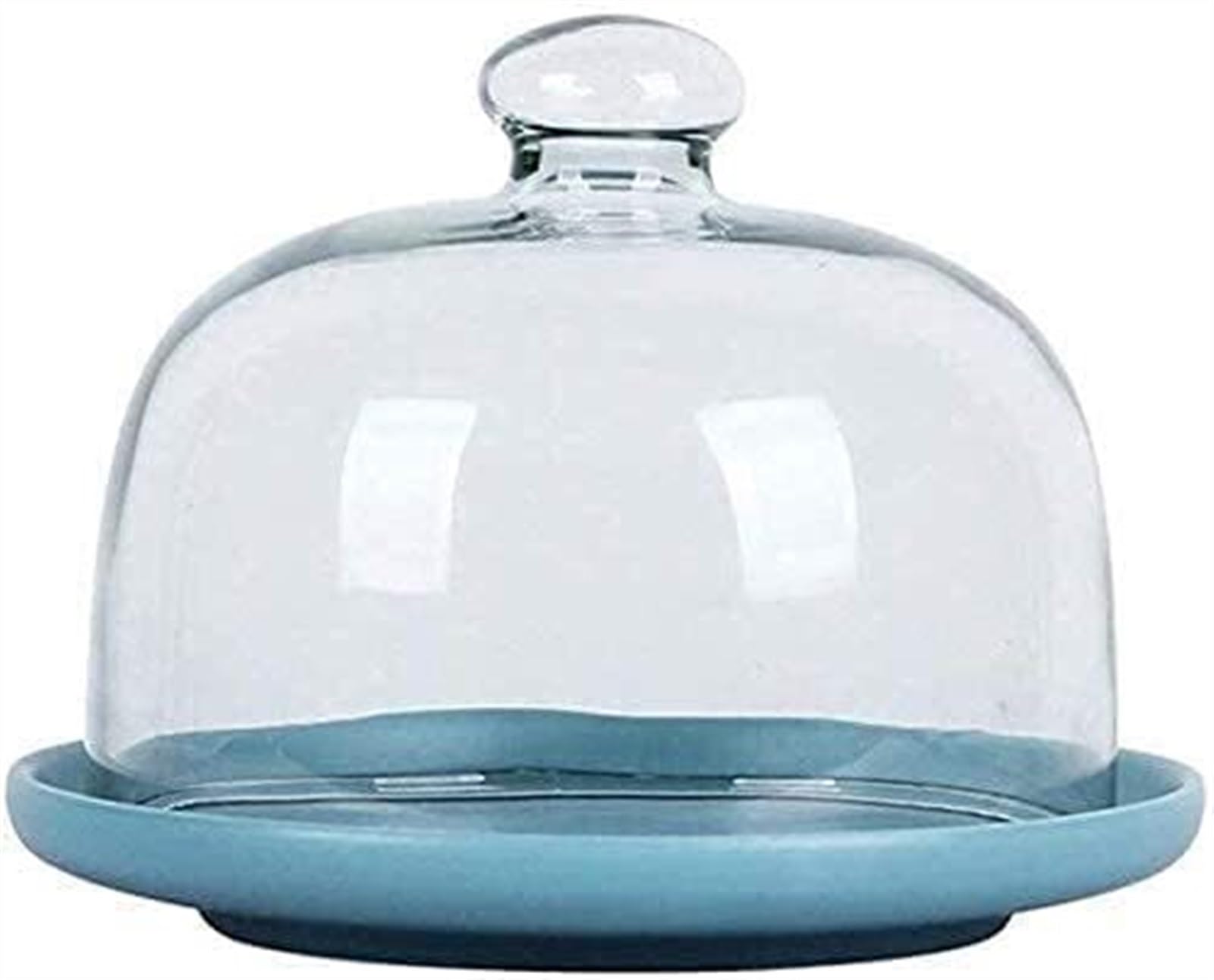TYUHDUYUR Cake Stand Flat Ceramic Cake Salad Dessert Dome Hotel Cake Stand Wedding Party Tasting Kitchen Tray Storage