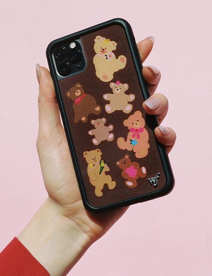 Image of Wildflower Cases - Compatible with iPhone 16 Pro Max | Protective Bumper, 6.5ft Drop Test Certified, Women Owned Small Business | Bear-y Cute