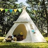 Fünfseitiges Design - Mit fünfseitigem Design bietet dieses Zelt einen geräumigen Raum, in dem Kinder zusammen spielen oder ihre Puppen, Autos, Blöcke oder anderes Spielzeug aufbewahren können. Alle Kinder würden gerne ihre Freunde, sogar ihre Senioren, einladen, in diesem „Mini-Haus“ zusammen zu spielen, Bücher zu lesen, Rollenspiele zu spielen oder Bausteine ​​zu bauen. Verpassen Sie nie die Gelegenheit, die Fantasie, Kreativität und Unabhängigkeit Ihrer Kinder zu entwickeln.