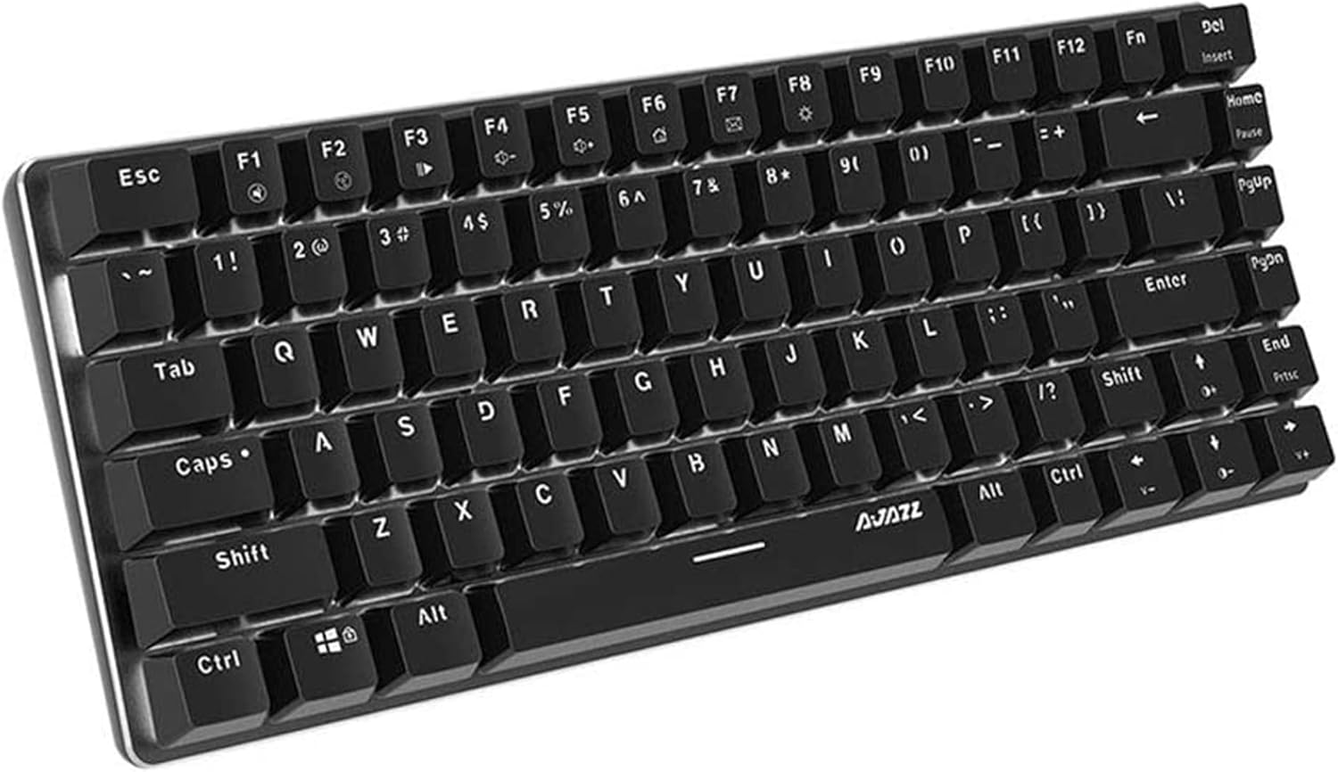 Gaming Mechanical Keyboard, LED White Backlit USB Wired Gaming Keyboard