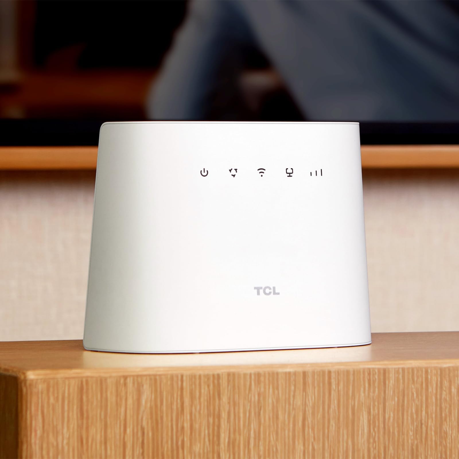 TCL LINKHUB HH132-4G LTE CPE ad alta velocità con Wi-Fi a doppia banda, fino a 600 Mbps in download, fino a 64 connessioni di dispositivi