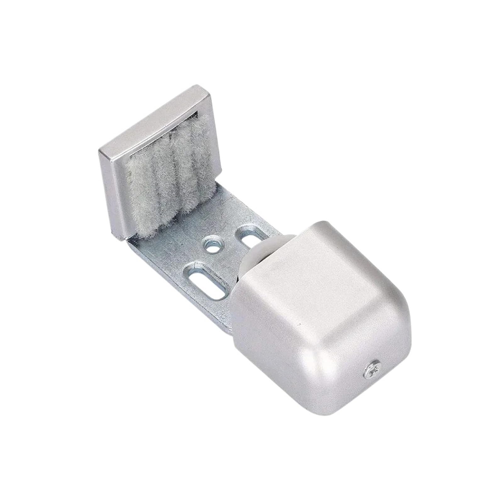 HQYCL Sliding Door Slides Rails Adjustable Barn Door Floor Guide Roller Wall Mount Bottom Stay Sliding Limit Stop Door Stop Hardware