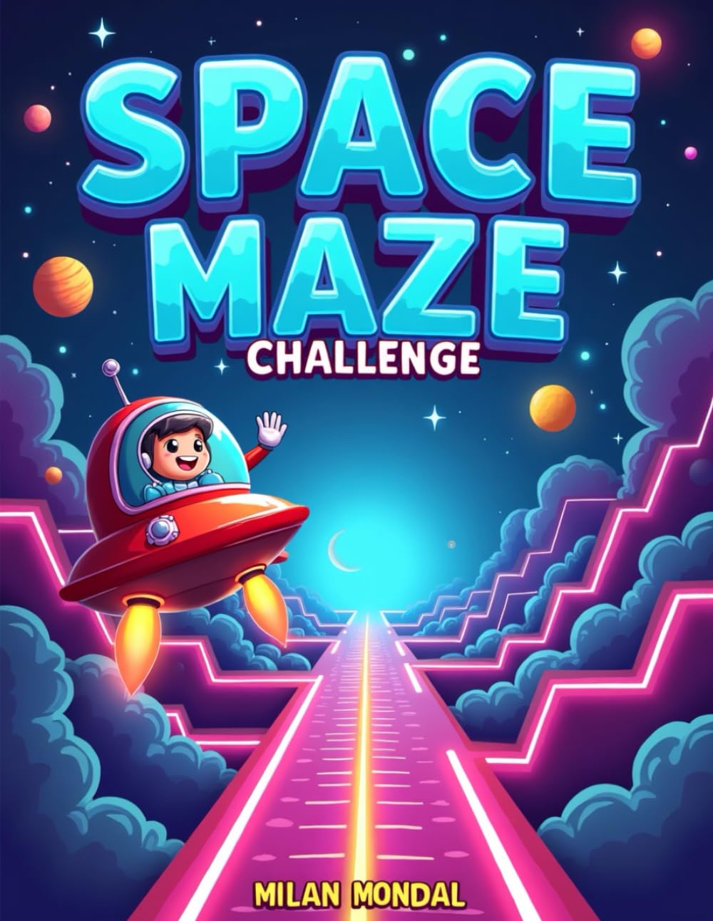 Space Maze Challenge for Kids