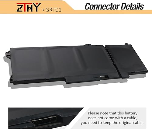 Miniatura 4 de ZTHY GRT01 64Wh - Batería para portátil de 4 celdas compatible con Dell Latitude 5421 5431 5521 5531 Precision 3470 3561 3571 3581 Estación de