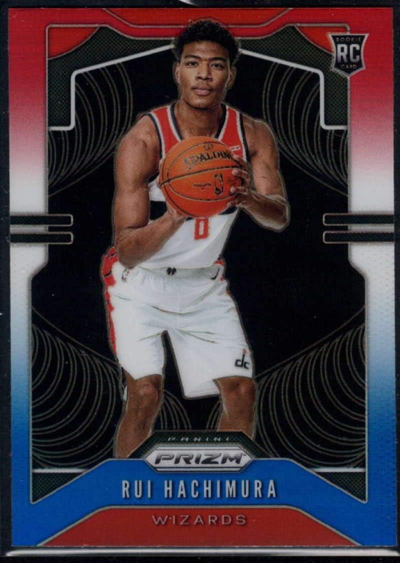 Basketball NBA 2019-20 Panini Prizm Prizms Red White and Blue #255 Rui Hachimura Wizards