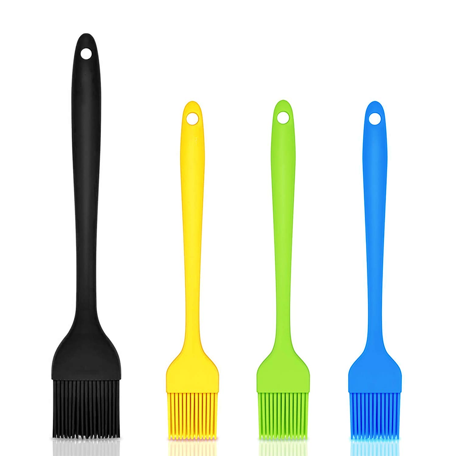 Buy Silicone Basting Pastry Brush Set of 4,Basting Brushes,Heat