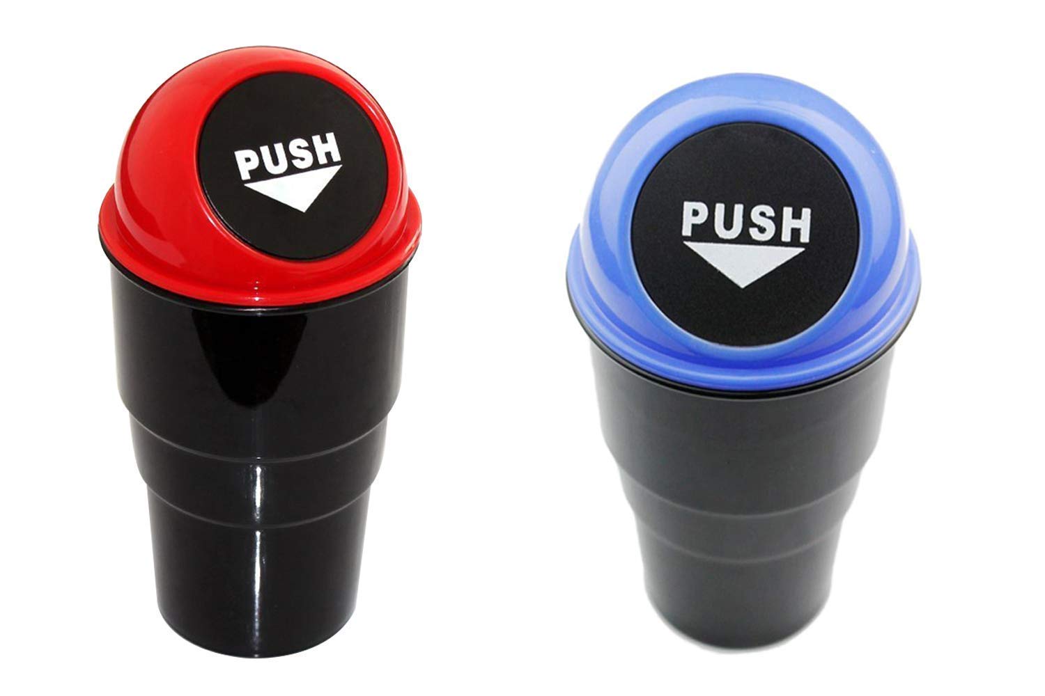 Car Interior Accessories Multi-Purpose Car Dustbin (Pack of 2) (Color as per Stock)