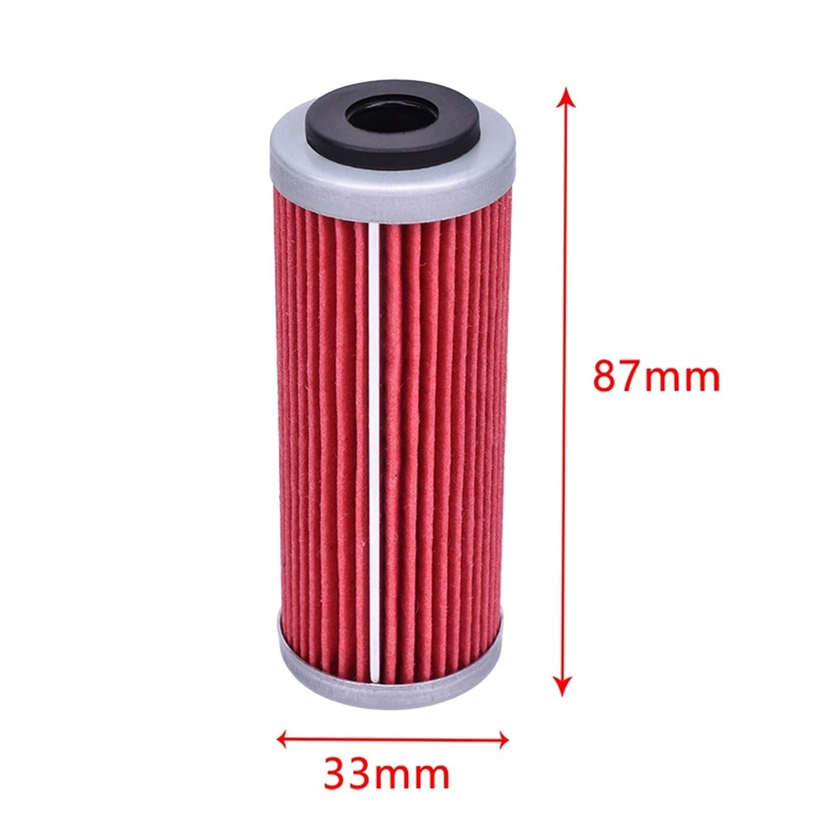 Motocyklowe Filtr Filtr oleju pasuje do K/TM SX SXF SXS EXC EXC-F EXC-R XCF XCF-W XCW SMR Freeride 250 350 400 450 505 530 Motocyklowe filtry oleju(Red Yellow 10PCS)