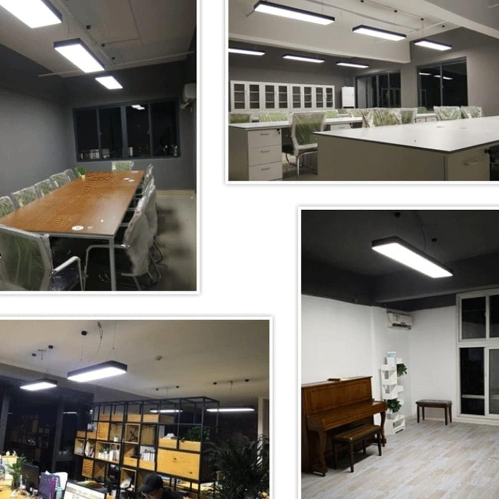 Rectangle Led Lights, Simple Modern Pool Table Hangilights for Billiard Room Diniroom Office Gym,Hangilight