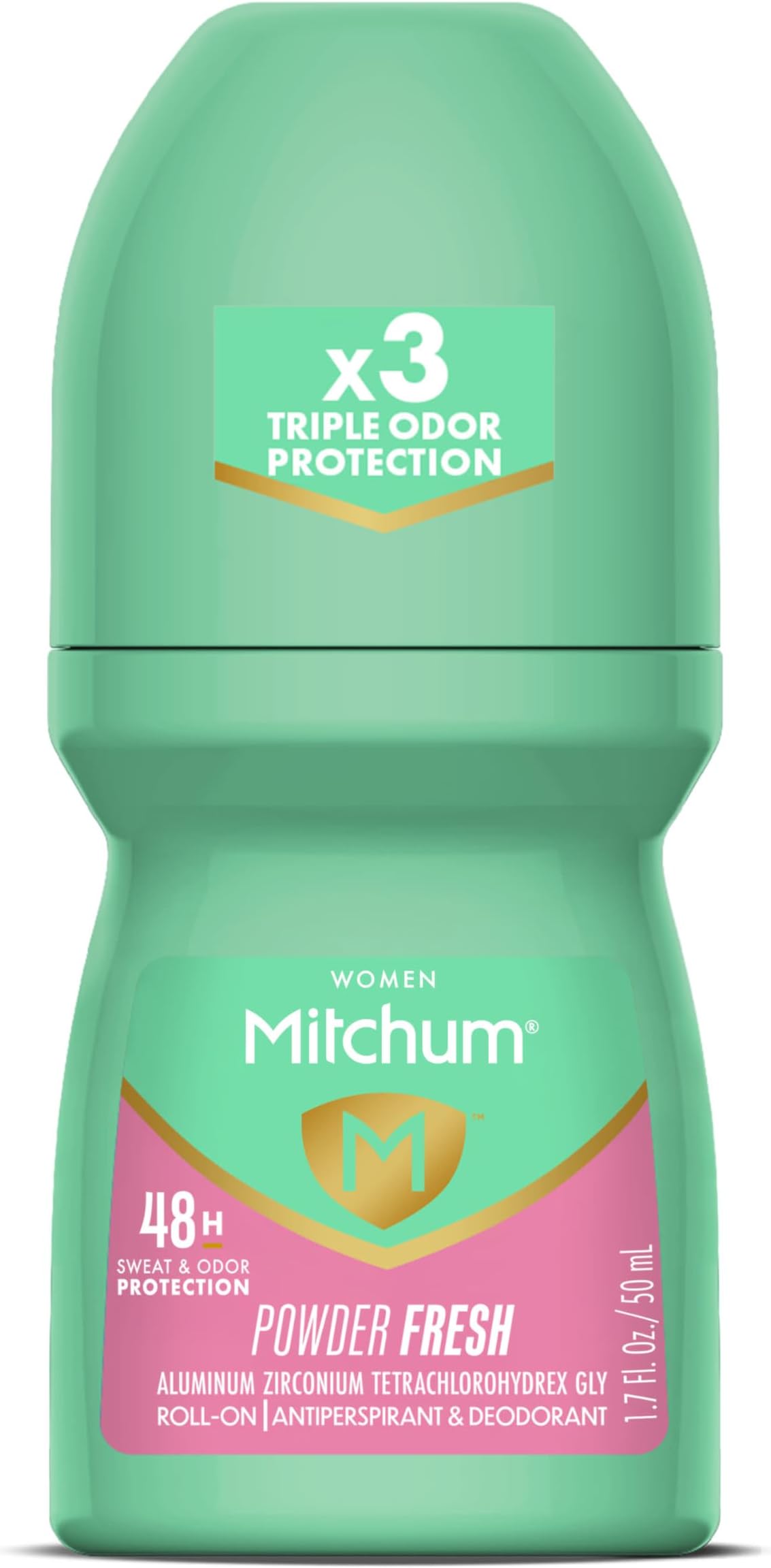 Mitchum Invisible Roll-On - Powder Fresh - 1.7 oz by Mitchum