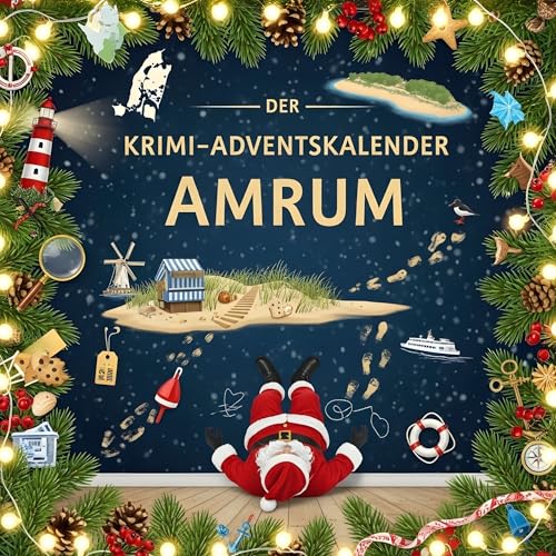 Der Krimi-Adventskalender Amrum: Mordsverdächtig in 24 Akten. Ein Fall in deiner Nähe