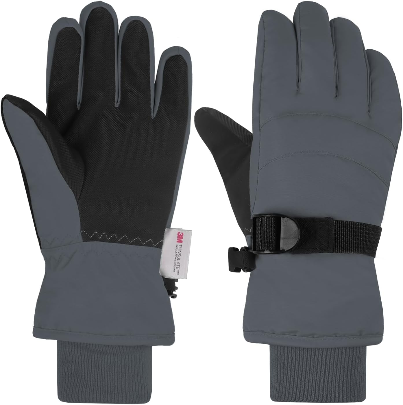 AMYIPO Kids Winter Snow Ski Gloves Children Snowboard Gloves for Boys Girls