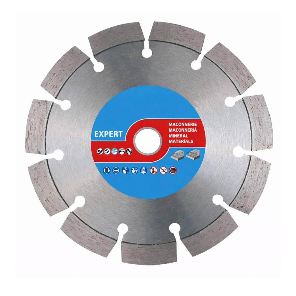 Disco Diamante Segmentos Ranurados D. 140 x AL, 22,23 x Ht. 12 x EP 2,4 mm – Ideal para ranurar hormigón y ladrillo – Diamwood