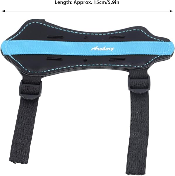 Protector de Brazo para Niños, Cómodo y Transpirable, de Cuero PU Grueso, Protector de Antebrazo Ajustable para Tiro con para Adolescentes y Principiantes, Protección Deportiva y Seguridad. - 3