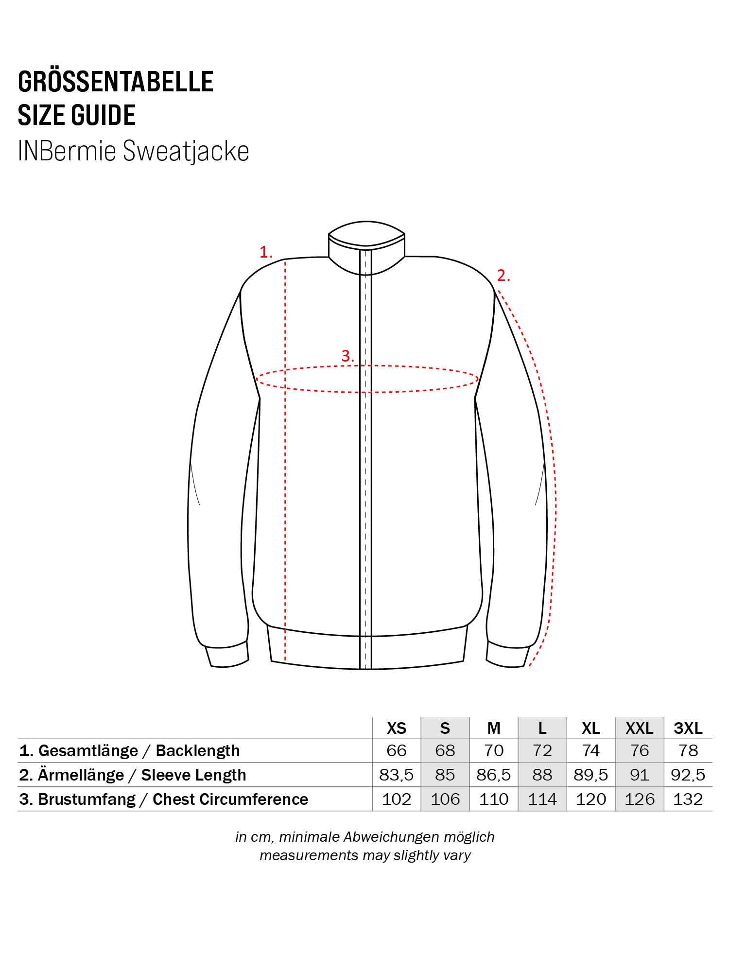 Indicode Uomini Bermie Sweat Jacket | Felpa con Collo Alto
