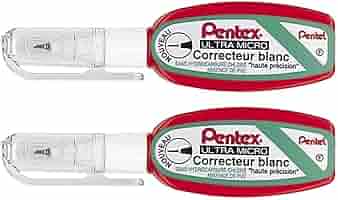 Pentel Pocket - 2 Correctori Liquidi Bianchi Ad Alta Precisione | Ideali Per Scuola E Ufficio - Foto 10