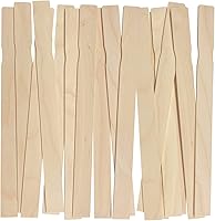 HANWER 25 Pack 12 Inch Wooden Paint Stir Sticks - Sturdy Mixers for Paint, Resin, Epoxy, Crafts | Garden & Library Markers