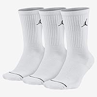 Nike Jordan Jumpman Dri-FIT Crew Socks 3-Pack Multi SX5545-011 - Comfortable Athletic Cotton Socks