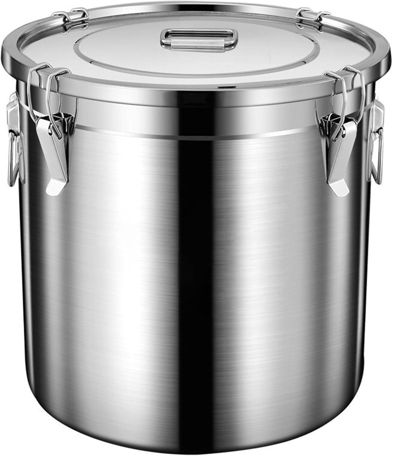 304 Stainless Steel Airtight Food Dispenser Canister for Kitchen Storage