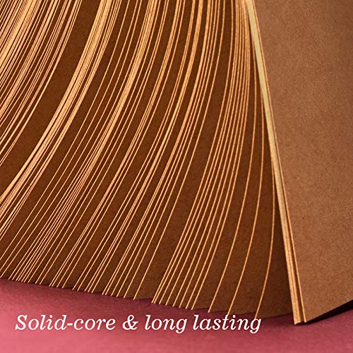 Heavyweight Brown Kraft Cardstock, 100 Sheets (300 Gsm = 110 Lb Cover = 200Lb Text) 8.5 X 11 Inches For Arts And Craft, Drawing, Diy Projects #TOP5