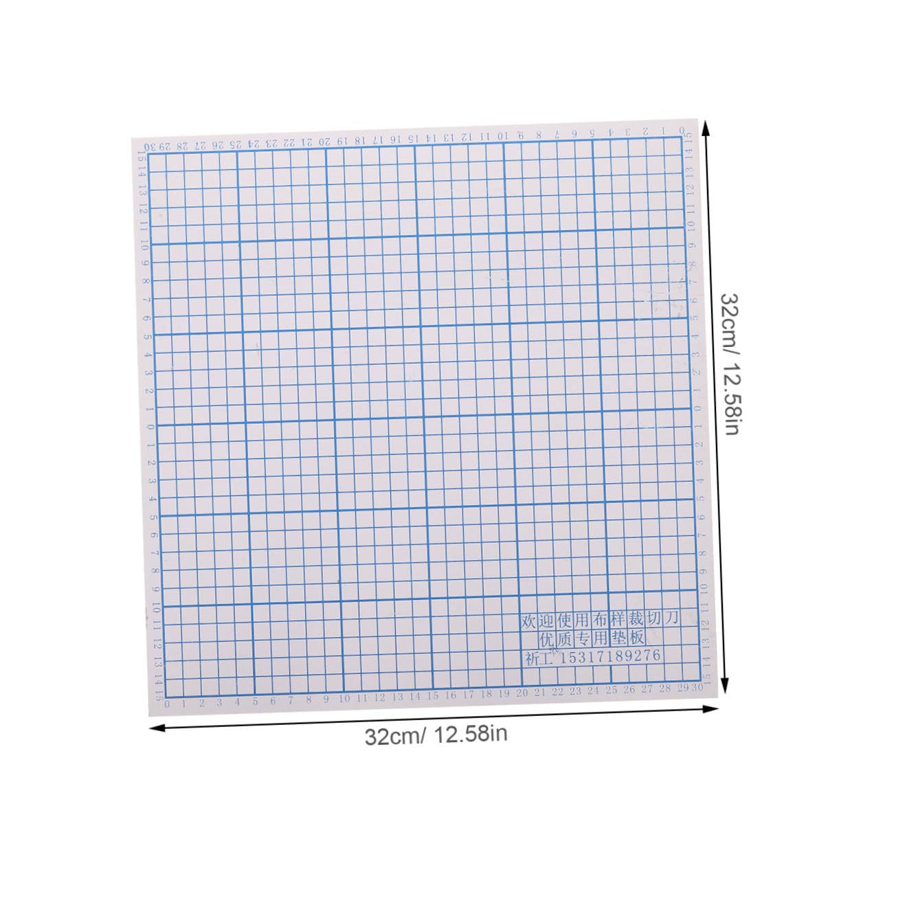 COHEALI Tappetino da Taglio ad Alta Durezza per Tessuti 30 CM in PVC Griglia di Lavoro Pezzo di Ricambio per Taglierina Tappetino da Cucito Professionale per Progetti di Sartoria e