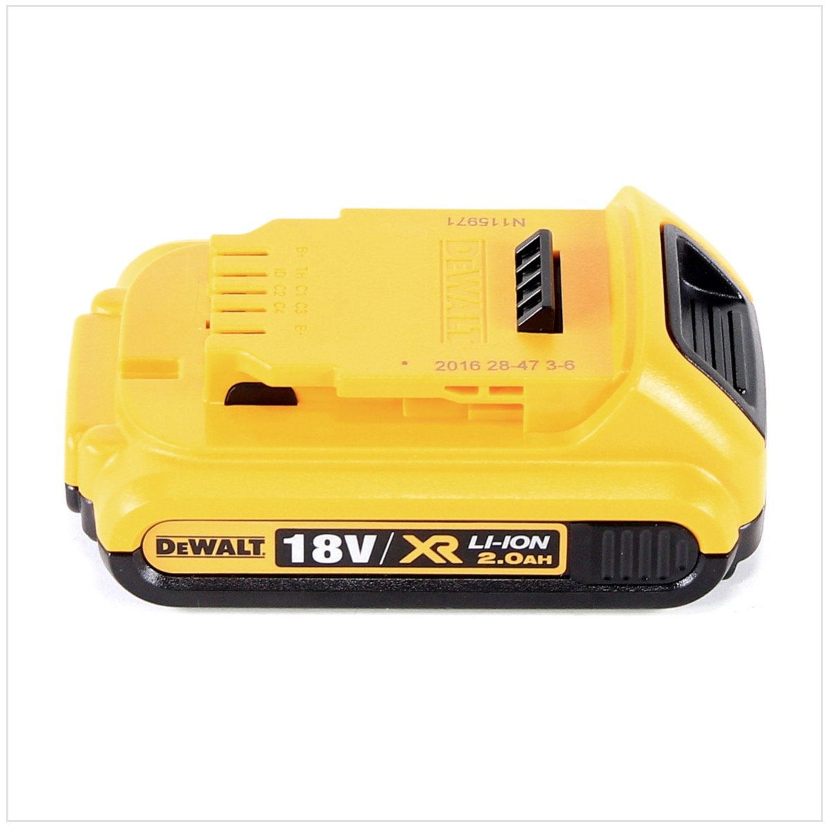 Dewalt DCG 406 18 V 125 mm bezszczotkowy akumulator szlifierka kątowa + 1 x akumulator 2 Ah w zestawie TSTAK