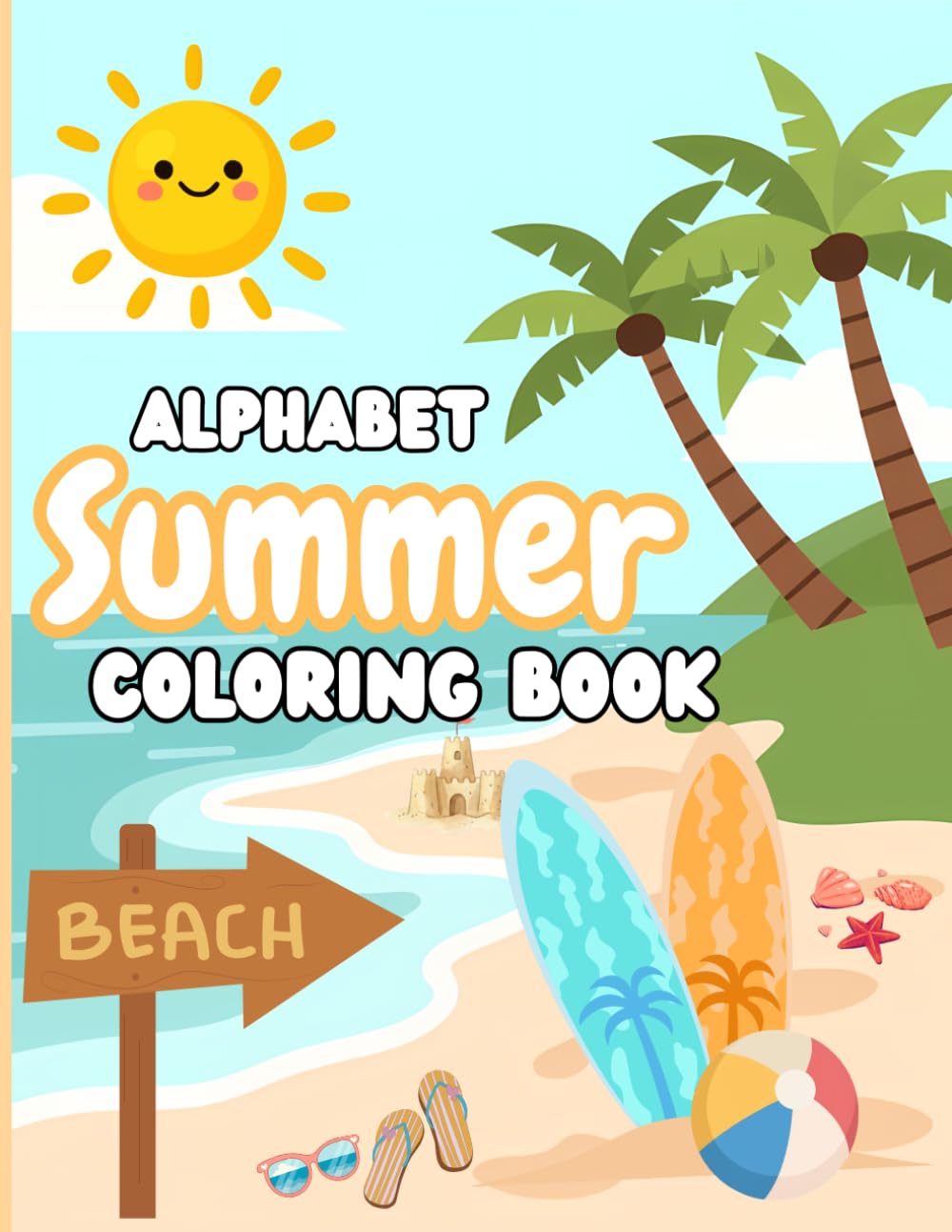 Alphabet Summer Coloringbook