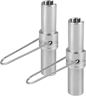 CATV Security Shield, 2PCS Security Shield F Connector Wrench Sleeve Remove Tool Fits for CATV RG6 RG59 RG11 F Coaxial Cable