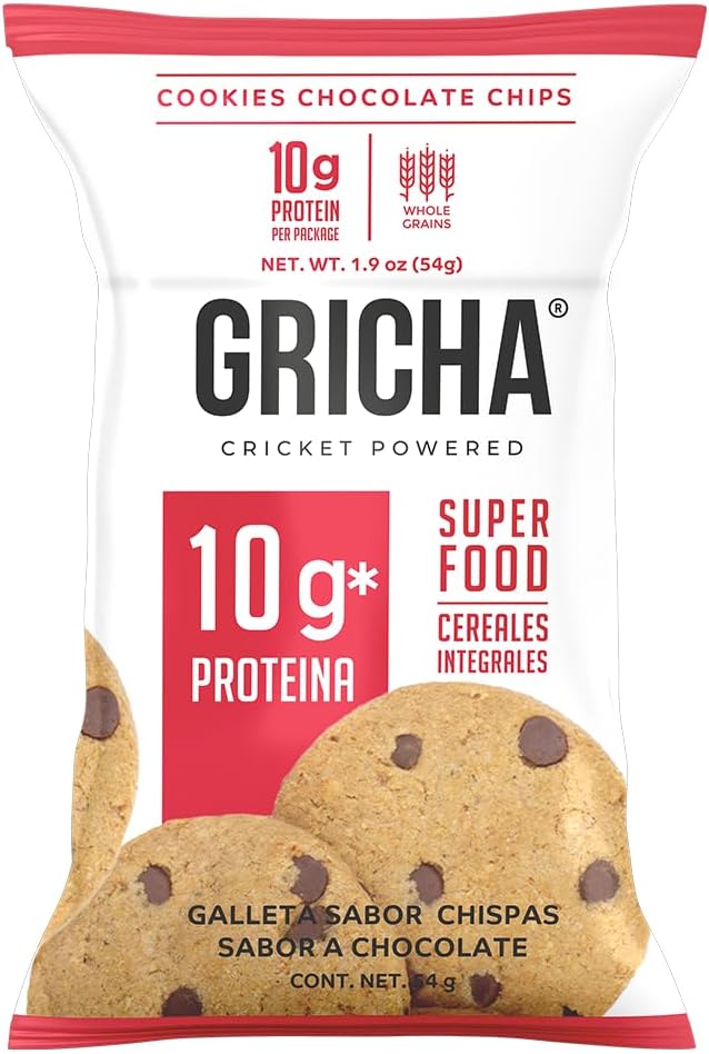 GRICHA Galletas con Proteína y Cereales Integrales Super Food sin