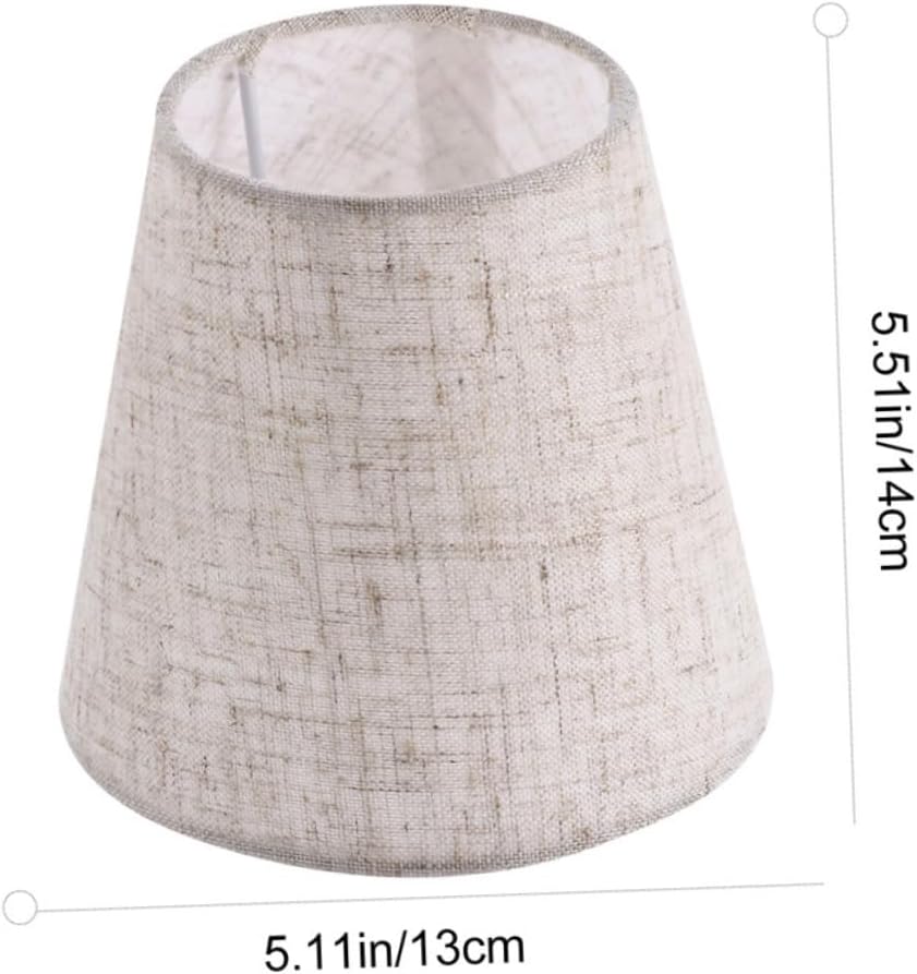 MERRYHAPY 3pcs Table Lamp Shade Cloth Lamp Shades Home Household Cover for Bedroom