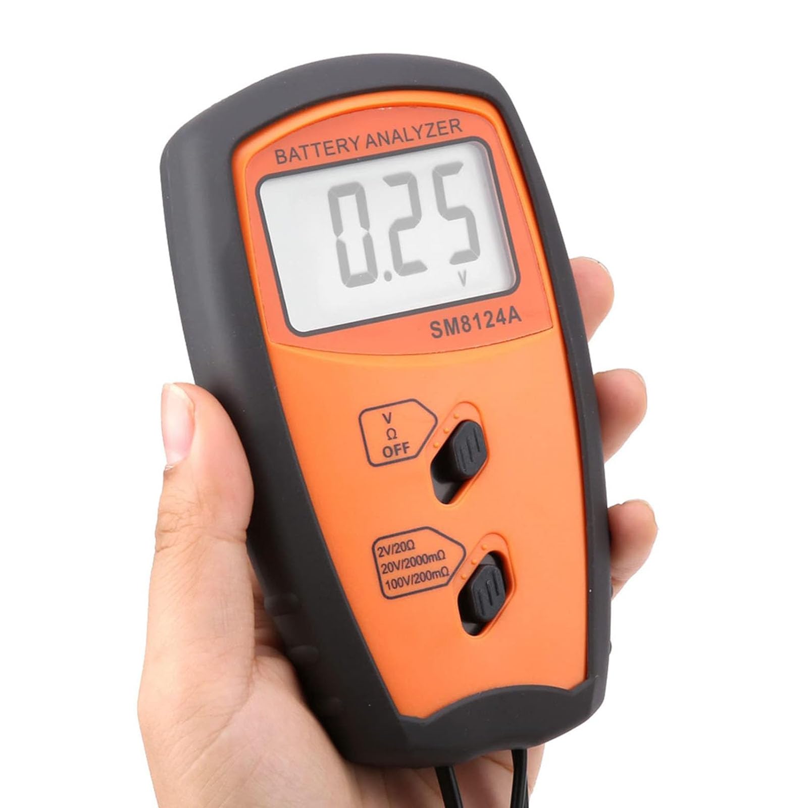 Display LCD Misuratore impedenza interna Tensioni della