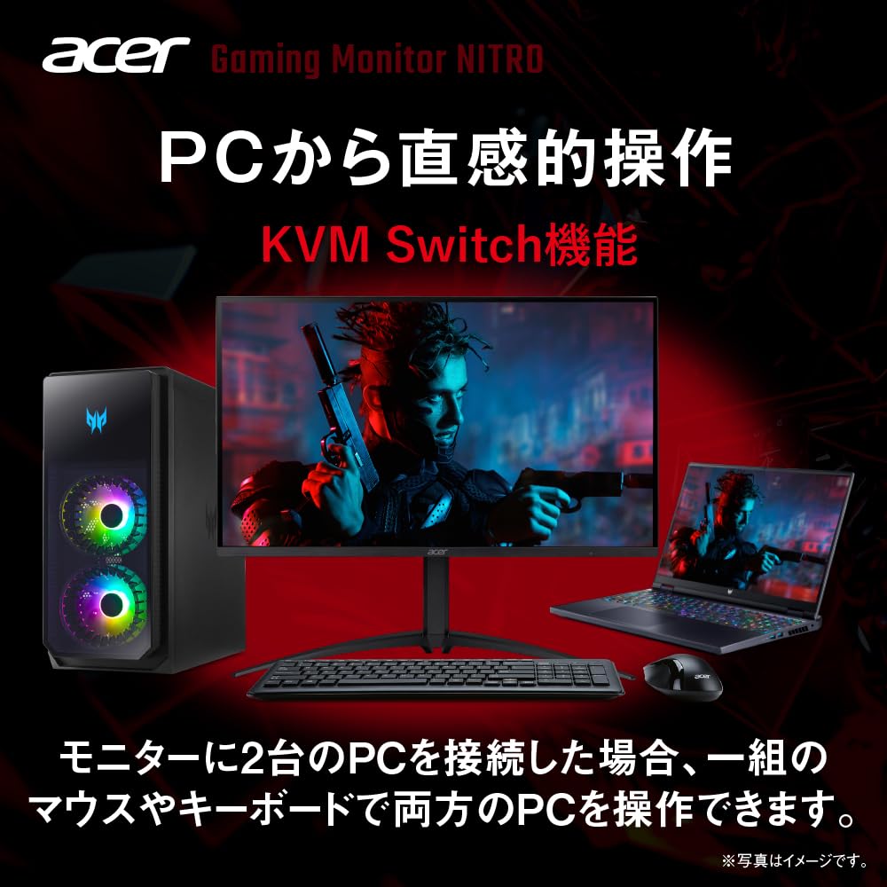 4kモニター Amazon.co.jp: Acer ゲーミングモニター Nitro 27インチ 4K UHD IPS