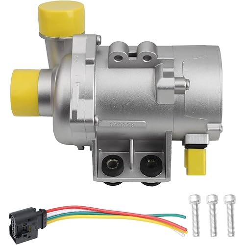 Electric Engine Water Pump 11517521584 Compatible with BMW X3 Z4 X5 328i 323i 128i 528i Replaces OE# 11517546994 11517563183 11517586924 11517586925 59660