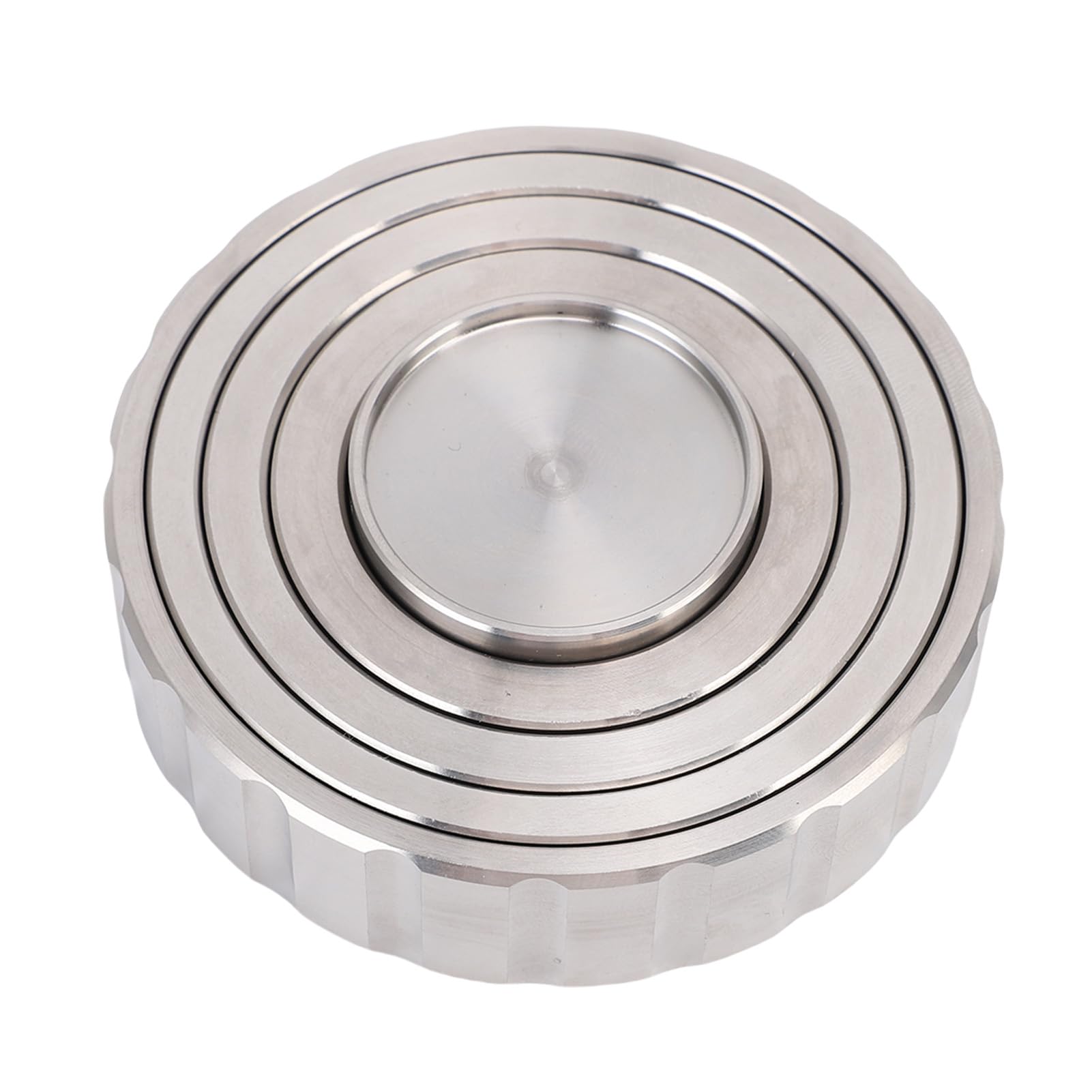 Peso para Tocadiscos con Base Desmontable y 3 Anillos para Mejorar la precisión de la sincronización, estabilizador de Peso récord de Acero Inoxidable para Tocadiscos LP