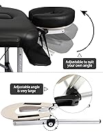 Vista 6 de EBANKU Juego de cojines universales ajustables para mesa de masaje, cama y almohada