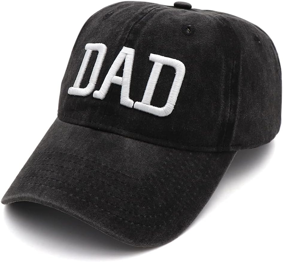 Mom and Dad Hats Fathers Day Mothers Day New Mom Dad Gifts Embroidered Adjustable Baseball Cap Gift for Couples Parents - Image 5