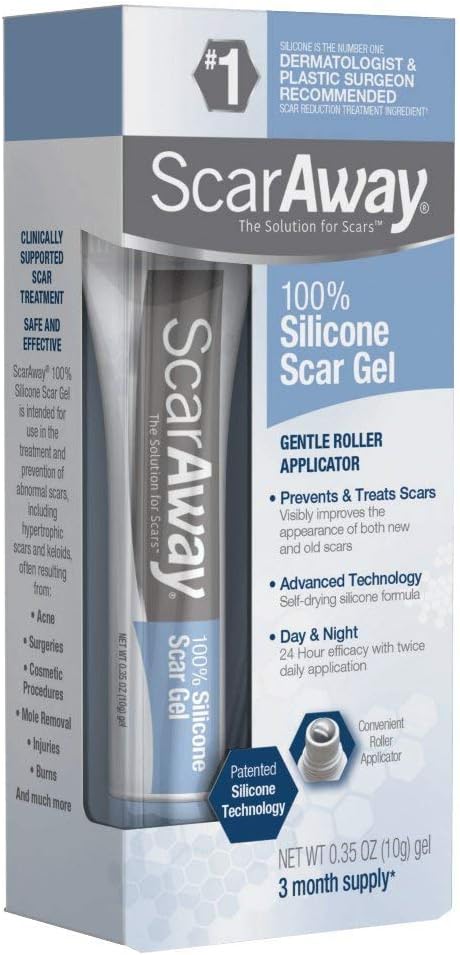 ScarAway Scar Diminishing Gel - 10g, Pack of 4