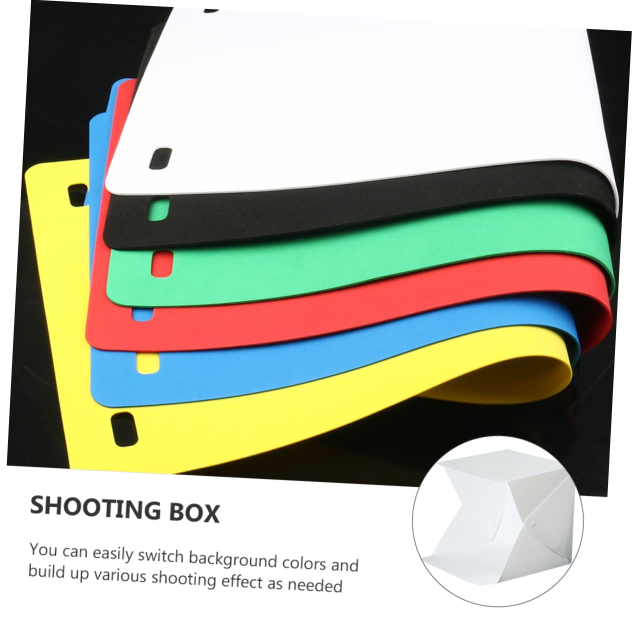 ARTIBETTER Photography Softbox Light Mini Tent Lightbox Led Photo Box Portable and Easy to Use