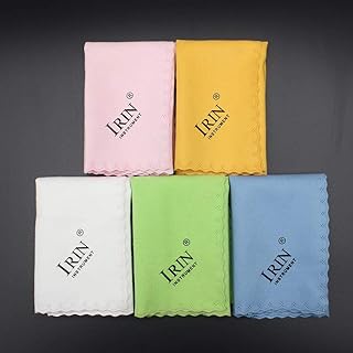 Bnineteenteam 5pcs Microfiber Cleaning Polishing Polish Cloth Set for Musical Instrument Guitar Bass Violin Piano Ukulele Violin Cleaning Cloth Musical Instrument Accessories