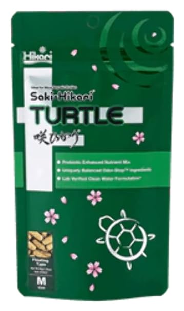 Hikari Saki 43622 Turtle Sticks Fish Food, 45 g