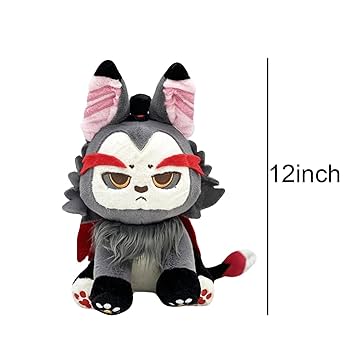 ハズビン・ホテル　チャーリー×ヴァギー　バックパック&猫のキーキーのぬいぐるみ ハズビン・ホテル チャーリー×ヴァギー バックパック&猫の