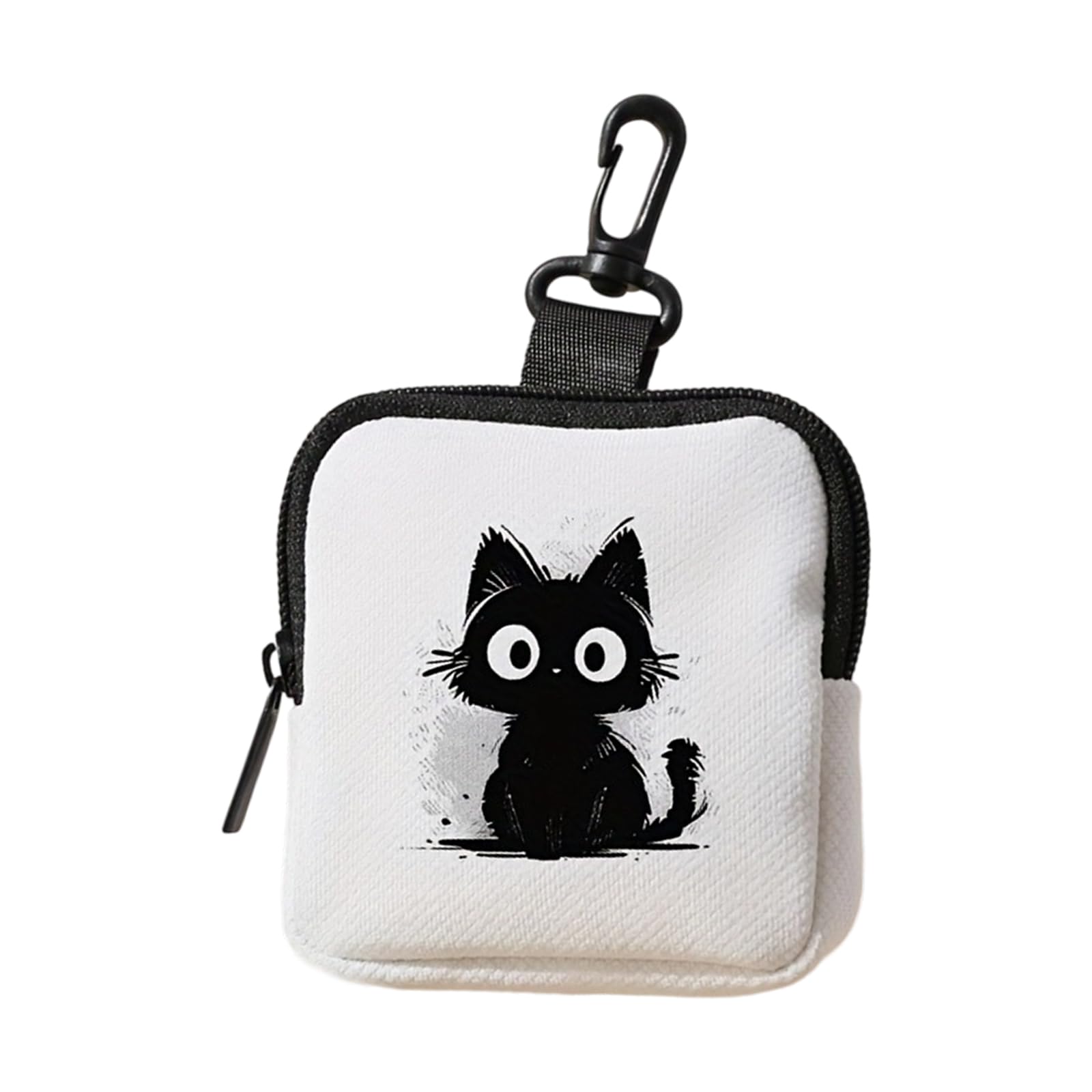 Tsophreniq Discreet Sturdy Pouches Privacy Storage Sanitary Items Chargers Fabric Case Desk Organizers for Cables
