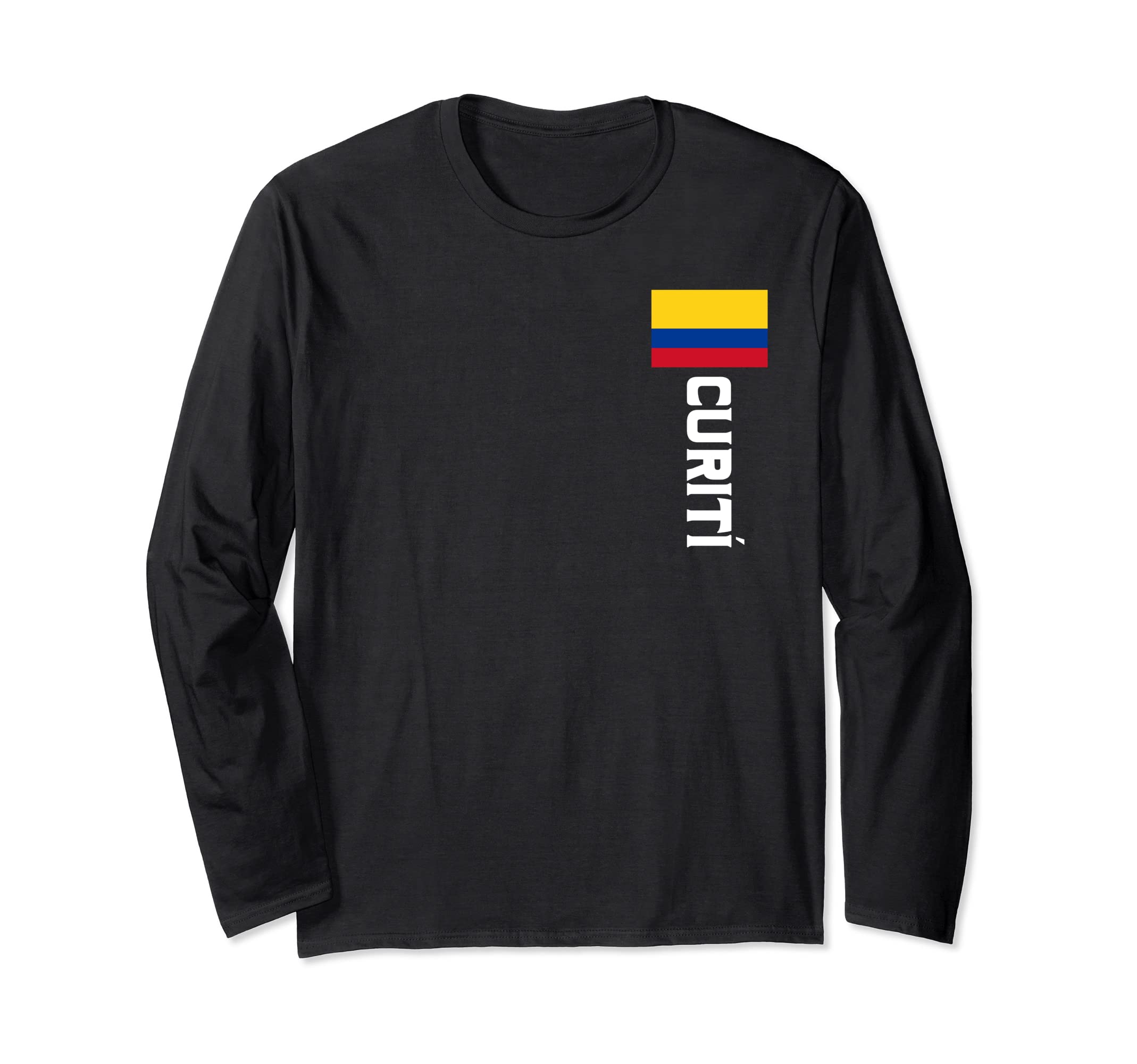 Curití Colombia For Colombian Men, Women, Kids Long Sleeve T-Shirt