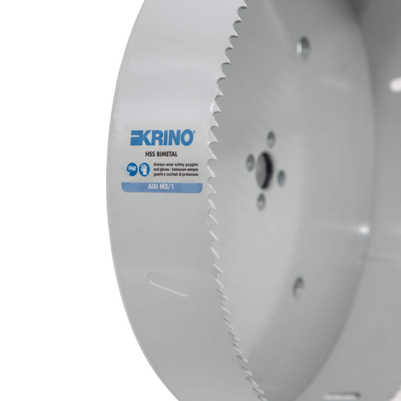 Krino 2106003500 Bi-Metal Hole Saws HSS Variable Teeth, Grey, diameter 35 mm - Image 2